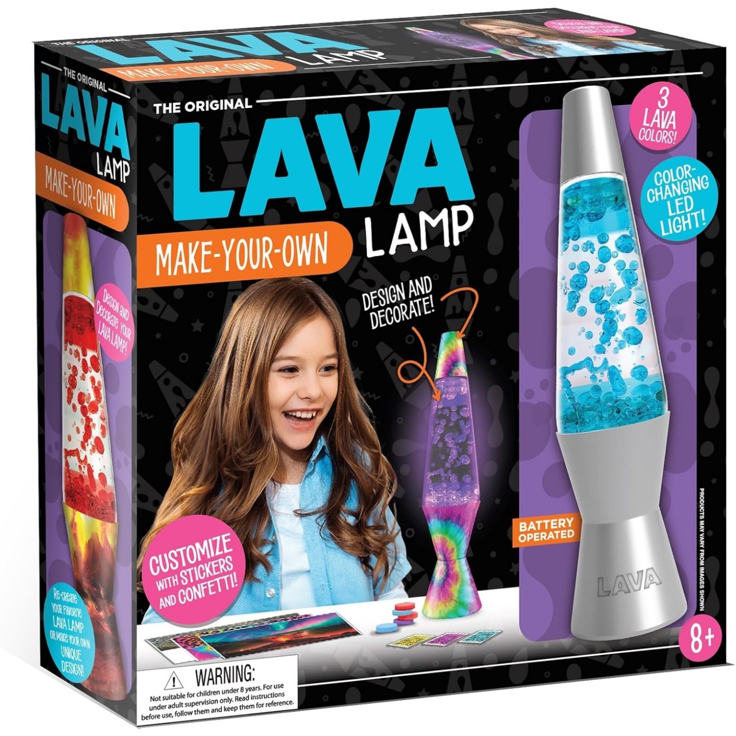 Lava Lamp - Make Your Own Lava Lamp Custom Color Craft Kit