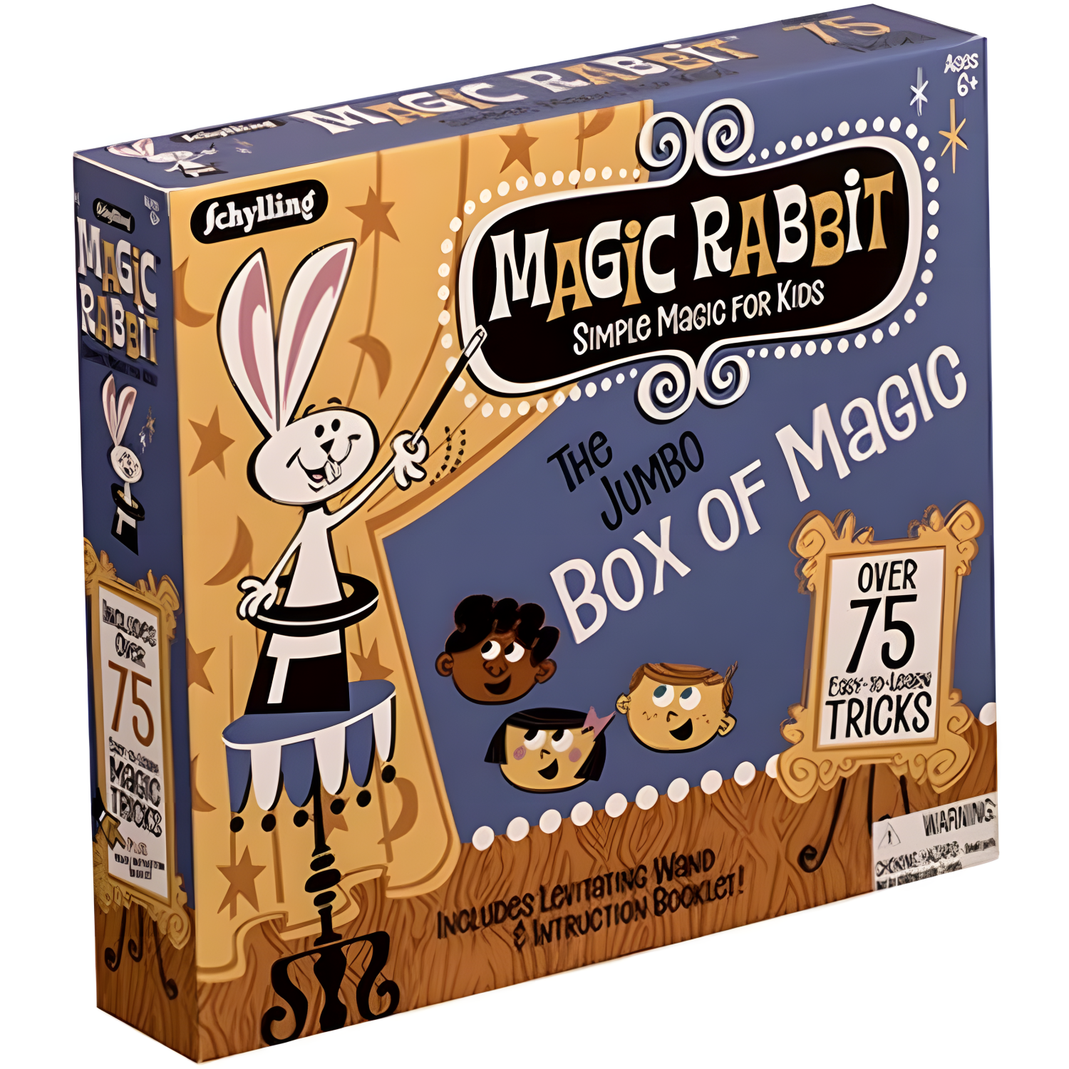 Schylling Magic Rabbit Jumbo Box Of Magic Tricks Set