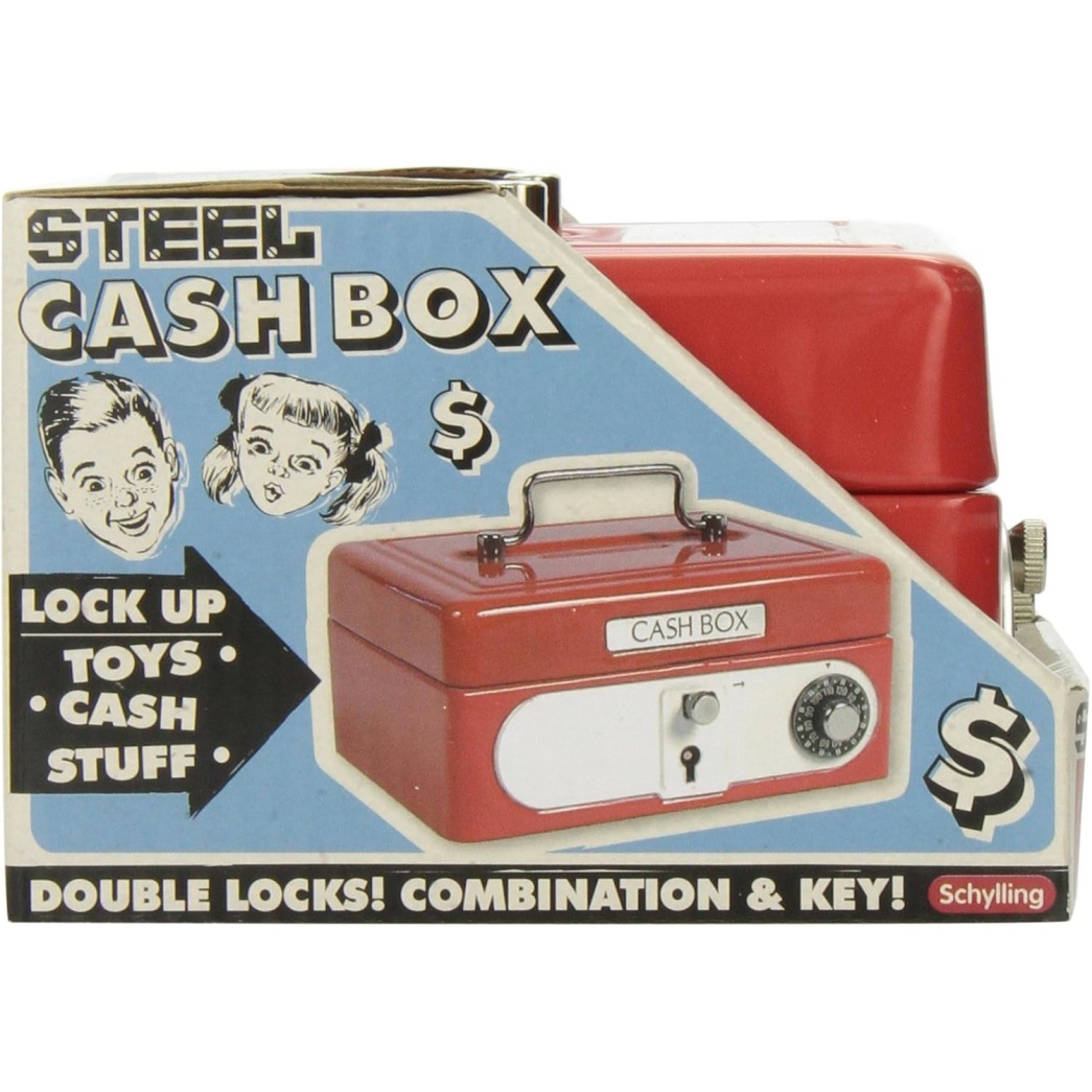 Schylling Locking Cash Box Red, 1 Ea - Image 4