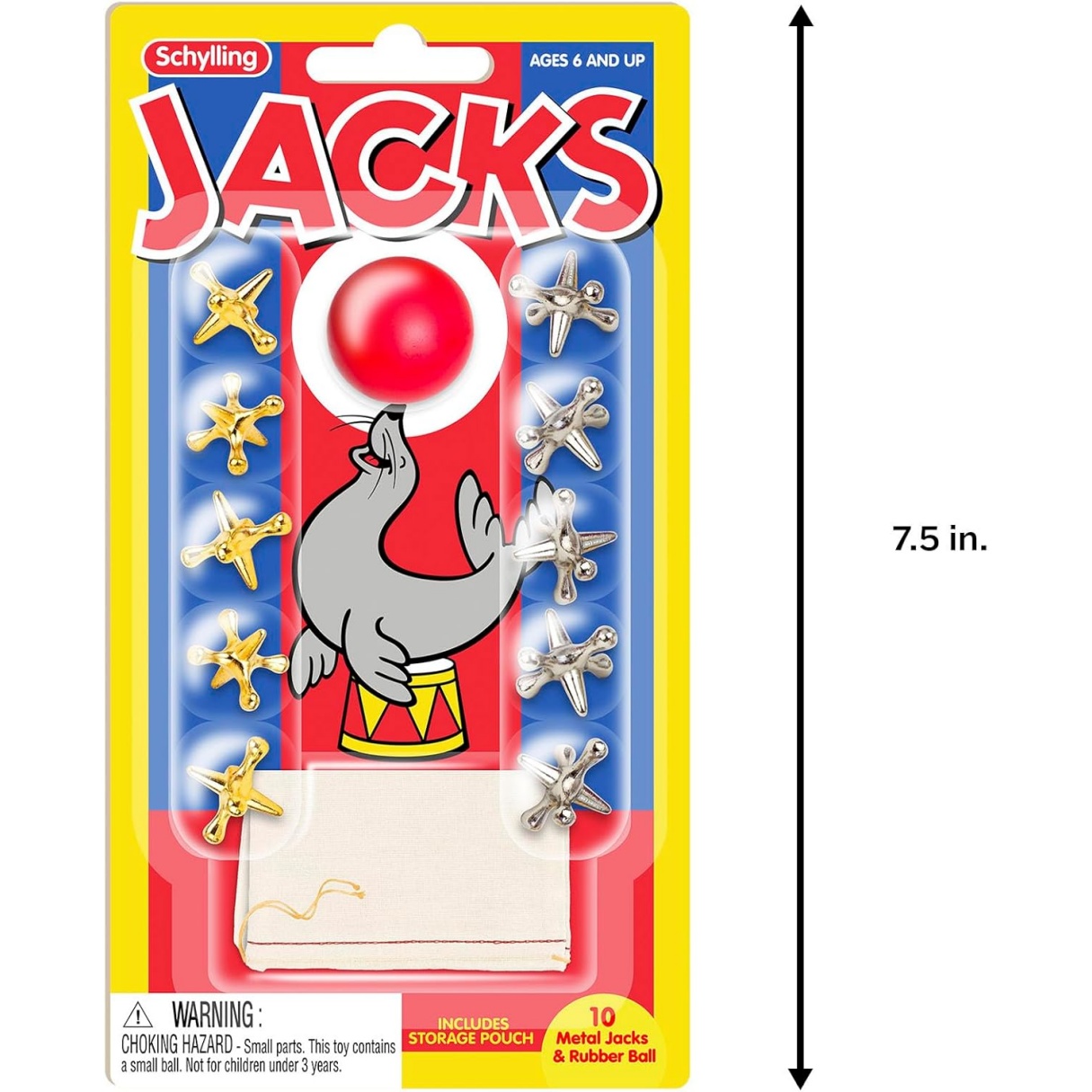 Metal Jacks And Rubber Ball Set - Image 6